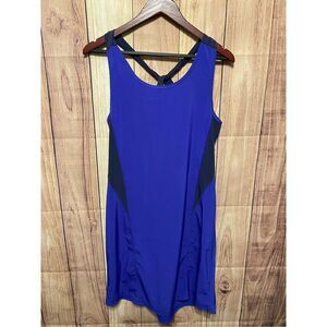 L.L. bean Medium purple active wear light athletic summer dress twisted back